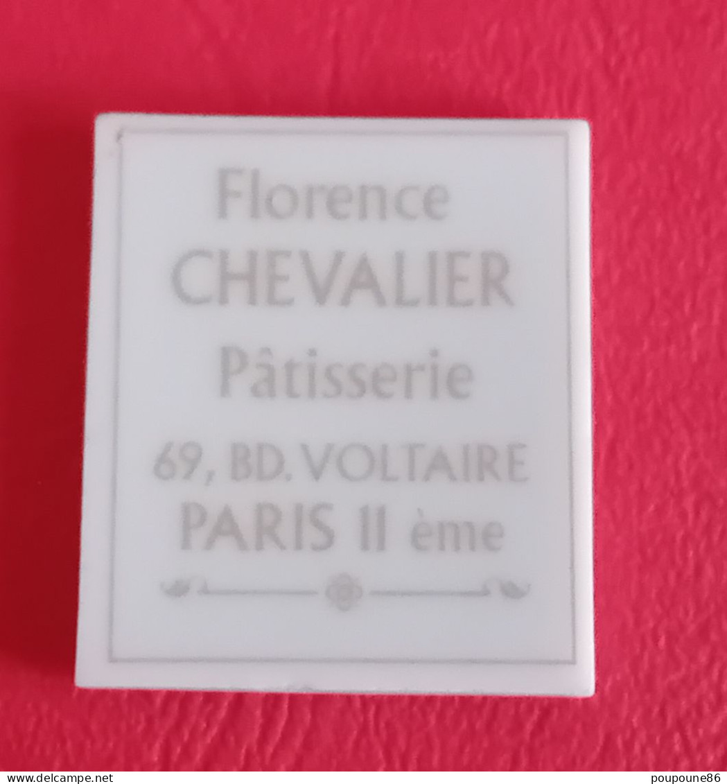 FEVE Plate -  "PERSO L'EPIPHANIE 2003 - PATISSERIE FLORENCE CHEVALIER à PARIS  75 - Other & Unclassified