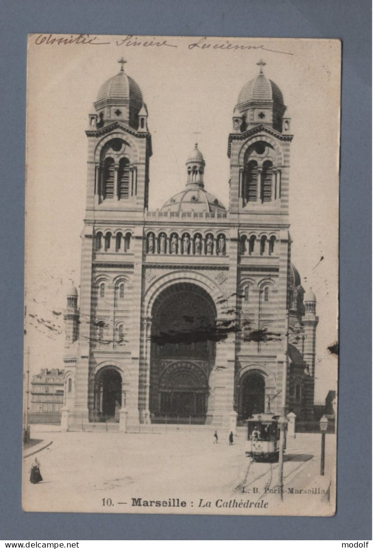 CPA - 13 - Marseille - La Cathédrale - Circulée En 1904 - Ohne Zuordnung