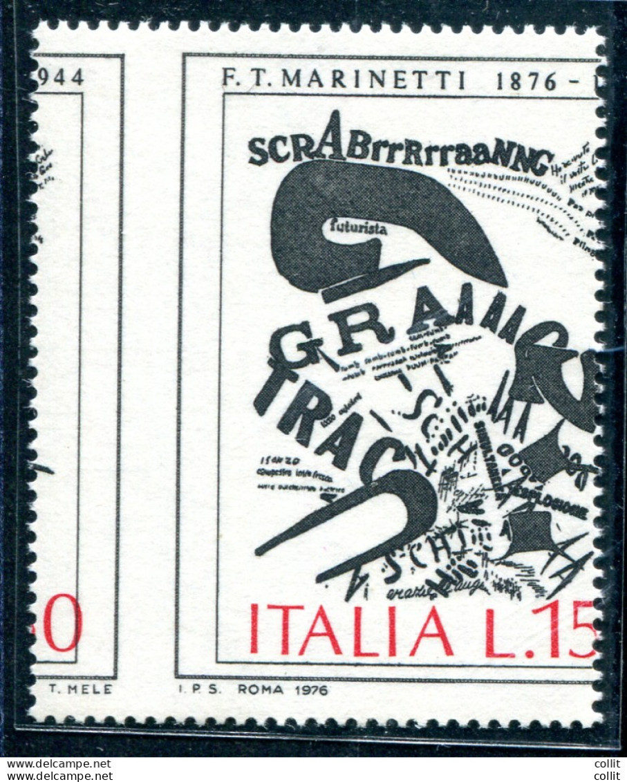 Marinetti L.150 Varietà Dentellatura Verticale Spostata - Variedades Y Curiosidades