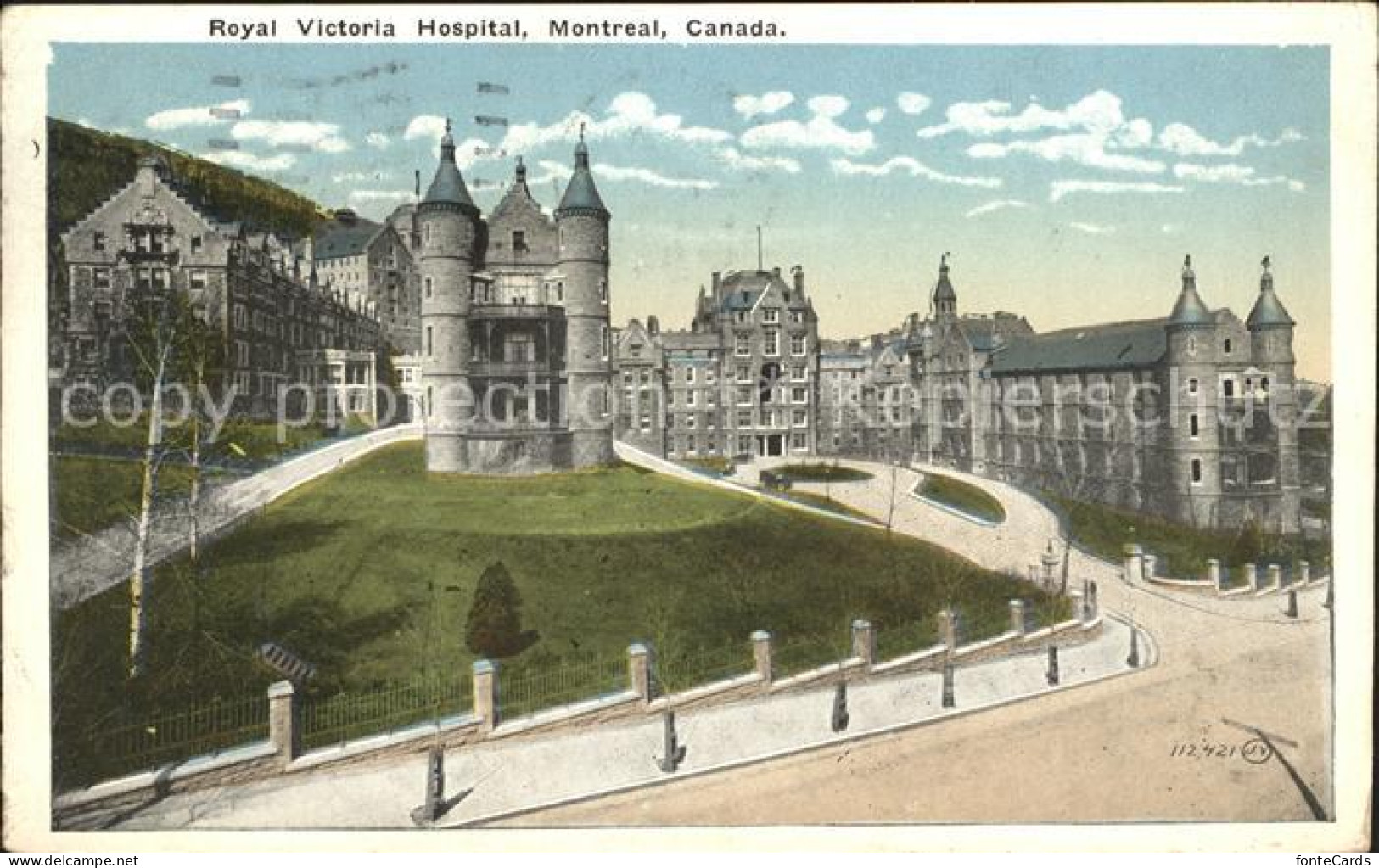 12020974 Montreal Quebec Royal Victoria Hospital Montreal - Zonder Classificatie