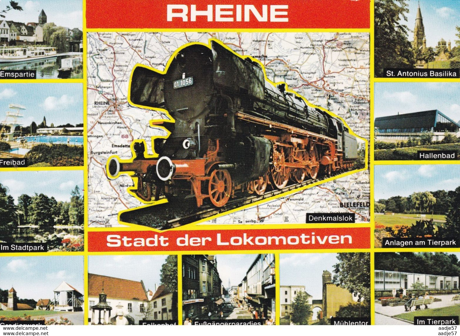 Deutschland Germany Rheine Denkmalslok - Trenes