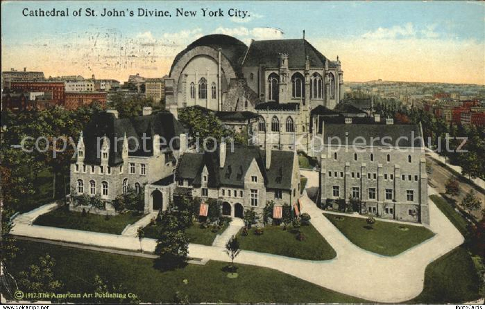 12020950 New_York_City Cathedral Of St Johns Divine - Andere & Zonder Classificatie