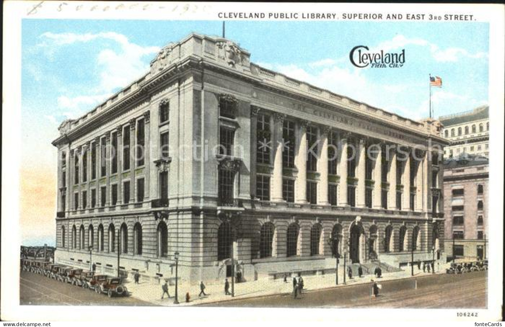12020938 Cleveland Ohio Public Library Superior And East 3rd Street  - Autres & Non Classés