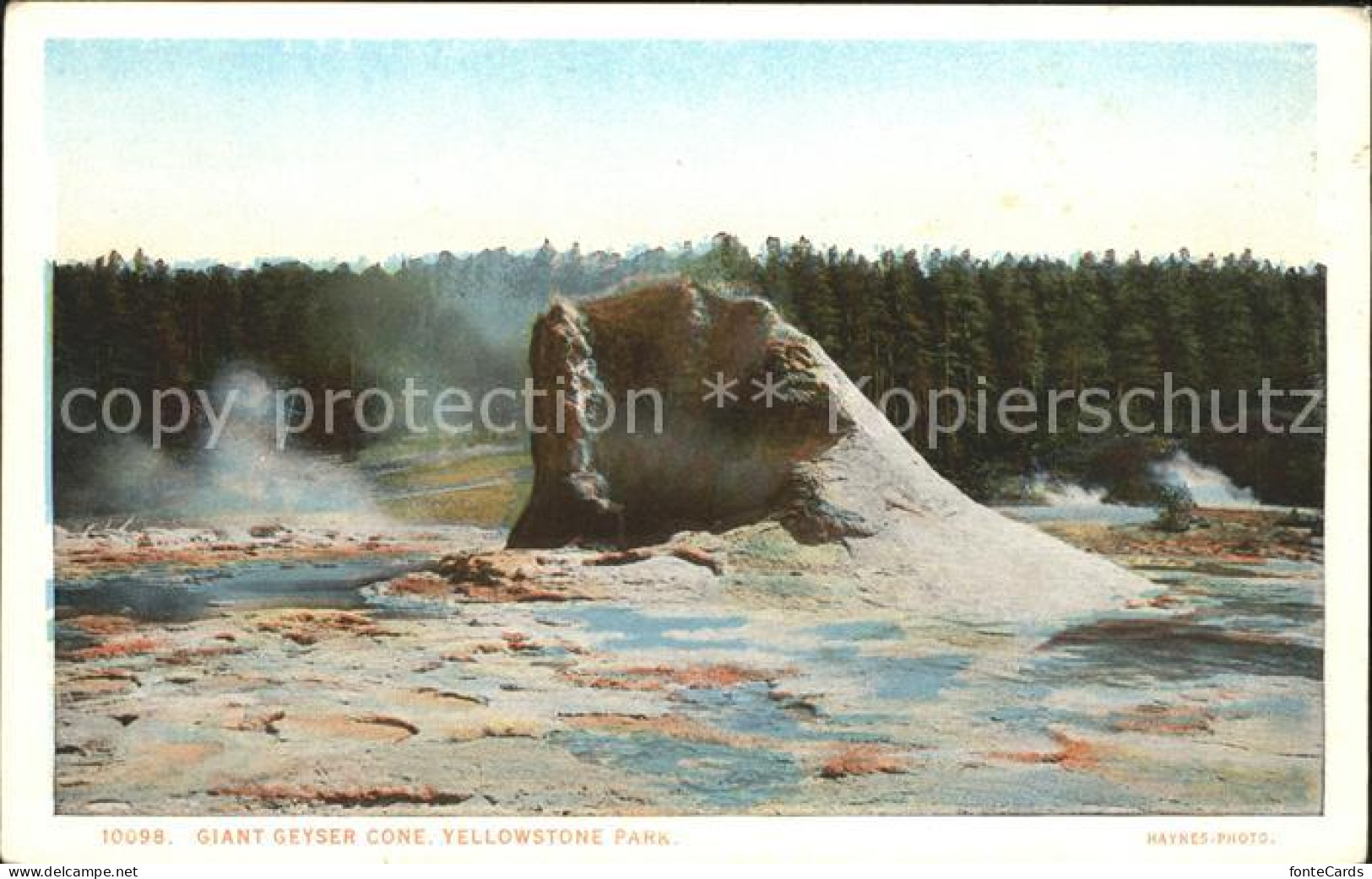 12020931 Yellowstone_National_Park Giant Geyser Cone - Otros & Sin Clasificación
