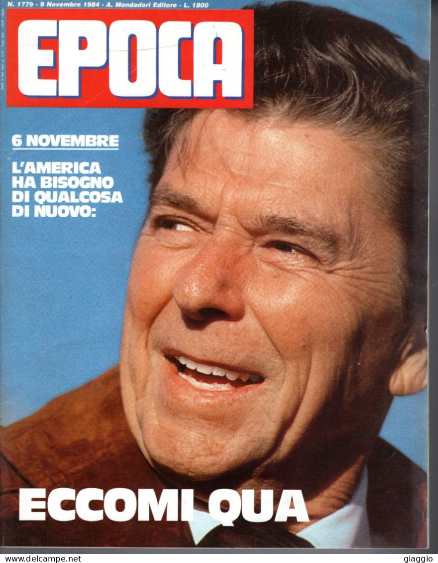 °°° RIVISTA EPOCA N° 1779 DEL 9 NOVEMBRE 1984 °°° - Otros & Sin Clasificación