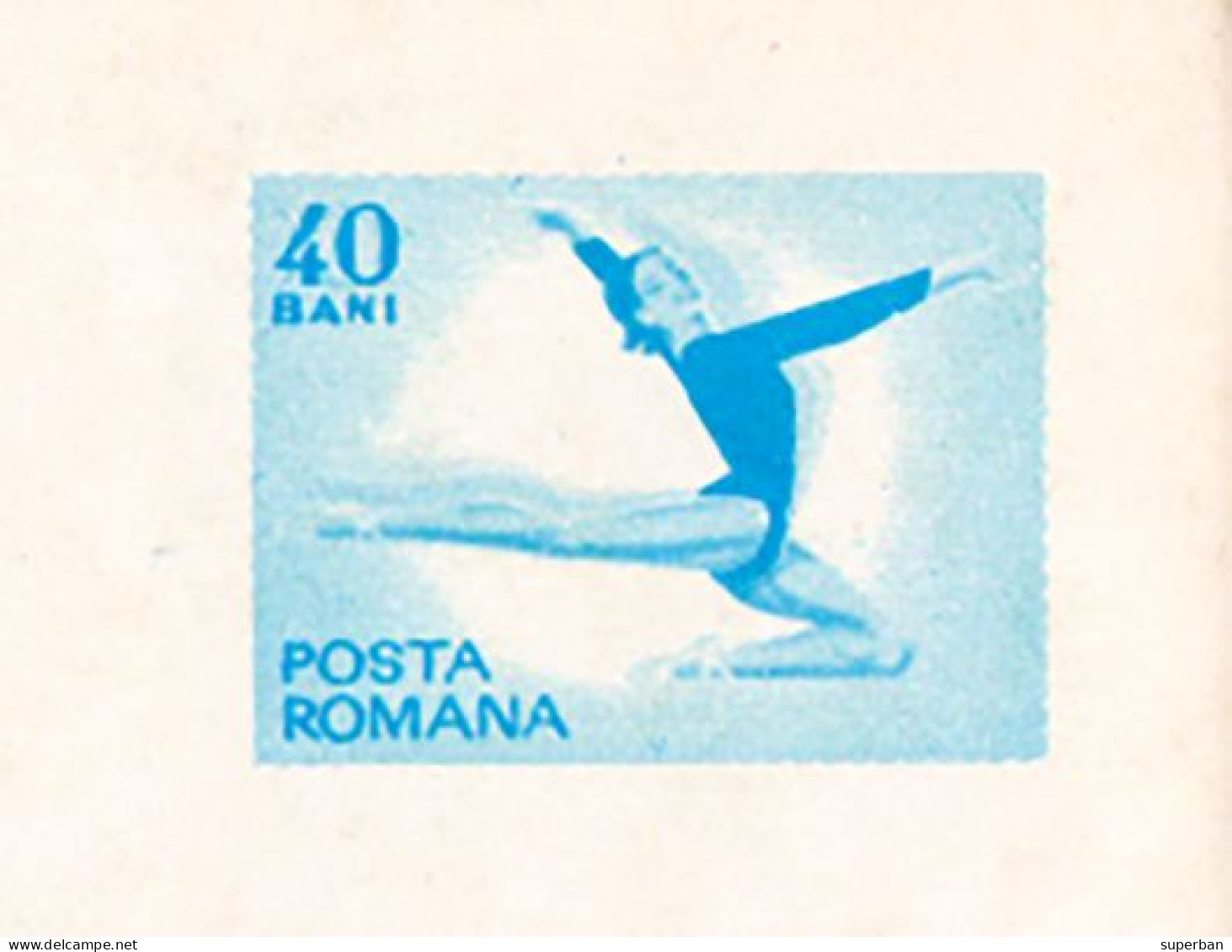 ROMANIA / GYMNASTE : NADIA COMANECI - 1976 - ENTIER POSTAL ILLUSTRÉ / STATIONERY PICTURE POSTCARD : 40 BANI (an660) - Postwaardestukken