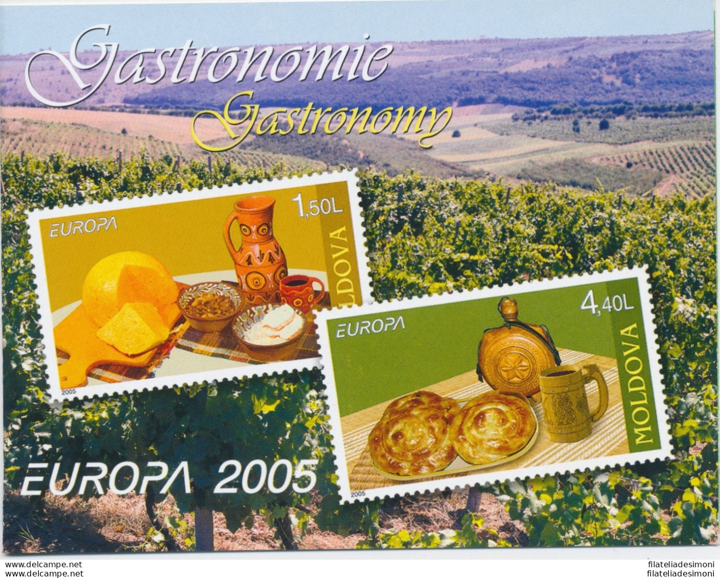 2005 EUROPA CEPT Moldavia Libretto Gastronomia  MNH** - Other & Unclassified