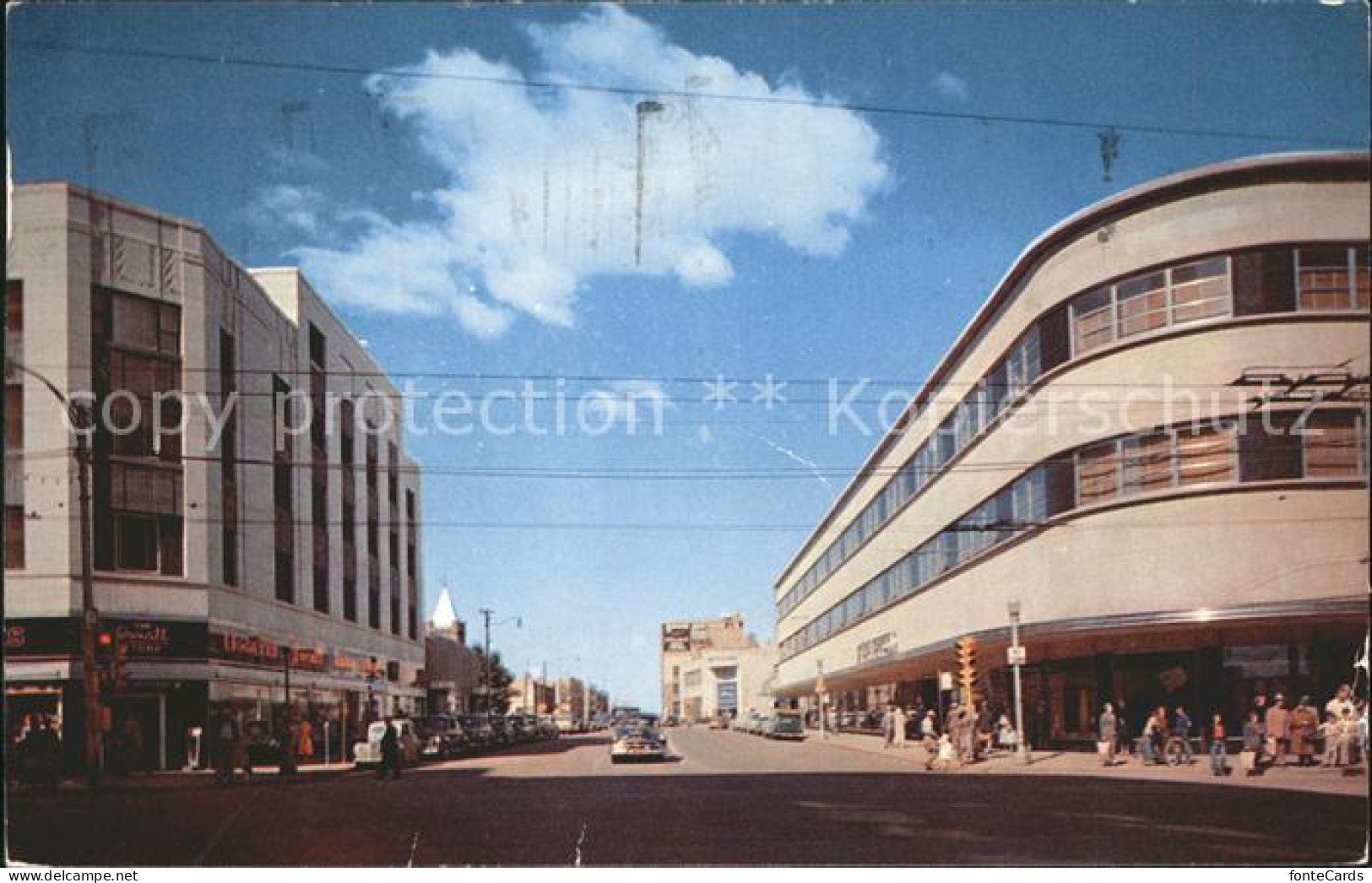 12020900 Edmonton Alberta Avenue Looking West  - Zonder Classificatie