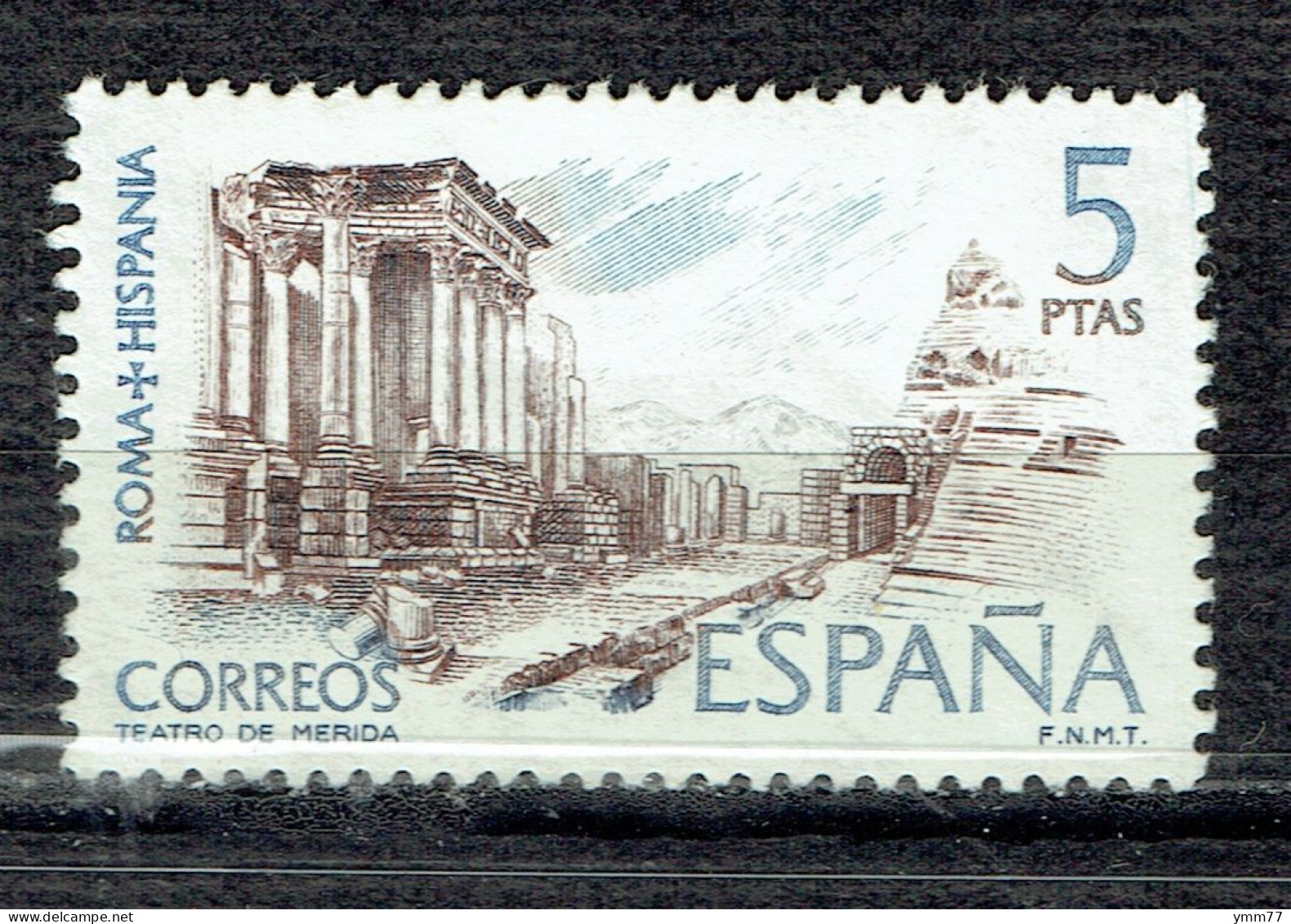 L'Art Romain En Espagne : Théâtre De Mérida - Unused Stamps