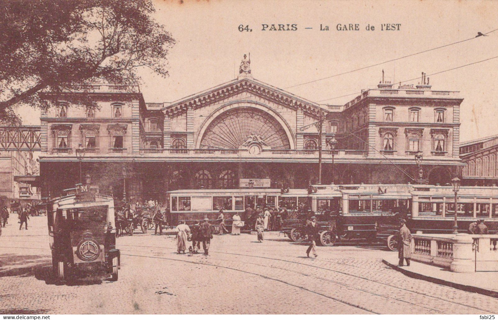 PARIS GARE DE LEST - Metro, Stations