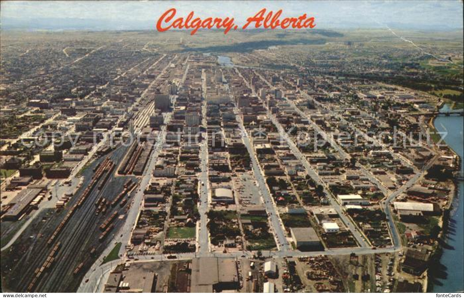 12020877 Calgary Aerial View Calgary - Ohne Zuordnung