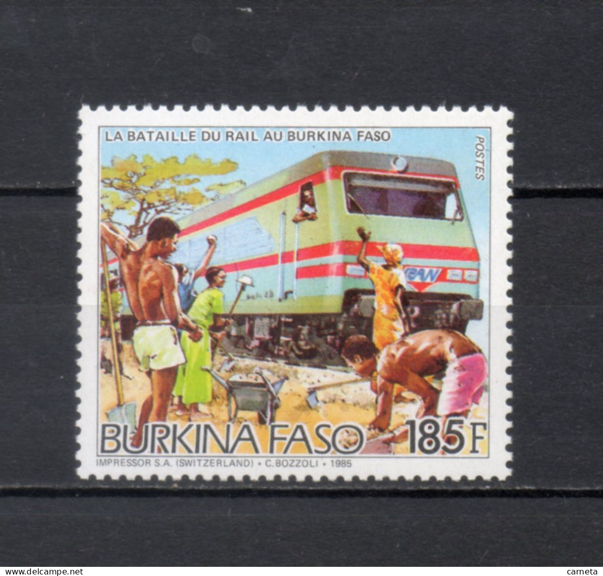 BURKINA FASO  N° 692    NEUF SANS CHARNIERE  COTE  2.00€  TRAIN - Burkina Faso (1984-...)