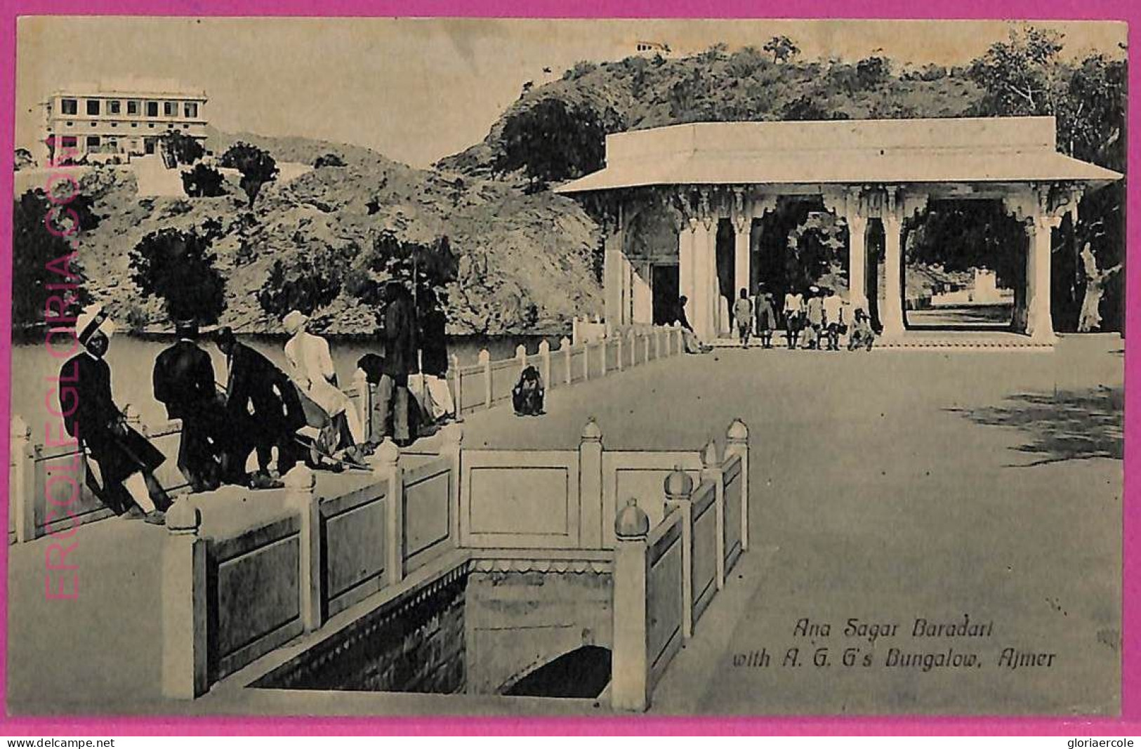 Ag3669 - INDIA - VINTAGE POSTCARD - Ajmer - Indien