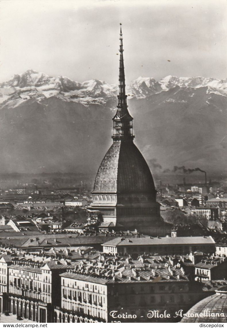 AD138 Torino - Panorama Con Le Alpi E La Mole Antonelliana / Viaggiata 1973 - Mole Antonelliana
