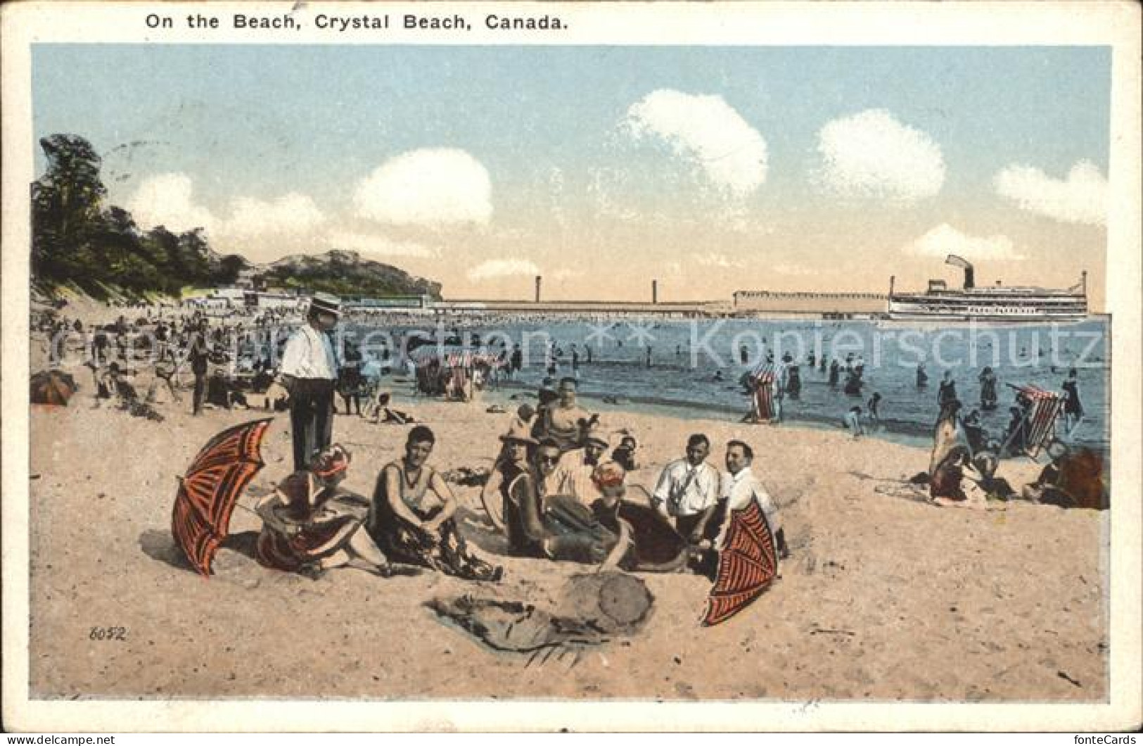 12020854 Crystal Beach Canada On The Beach Steamer Crystal Beach - Zonder Classificatie