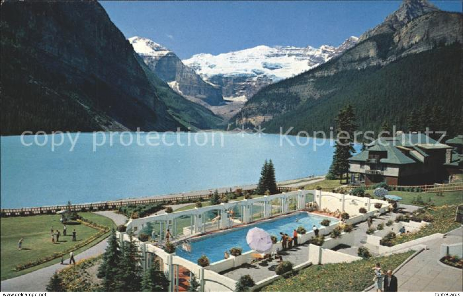 12020847 Lake Louise Chateau Lake Louise Swimming Pool Canadian Rockies  - Ohne Zuordnung