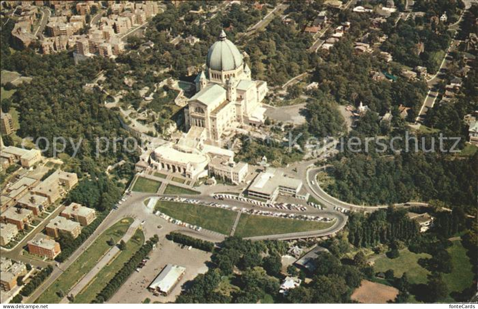 12020839 Montreal Quebec St Joseph Oratory Aerial View Montreal - Unclassified