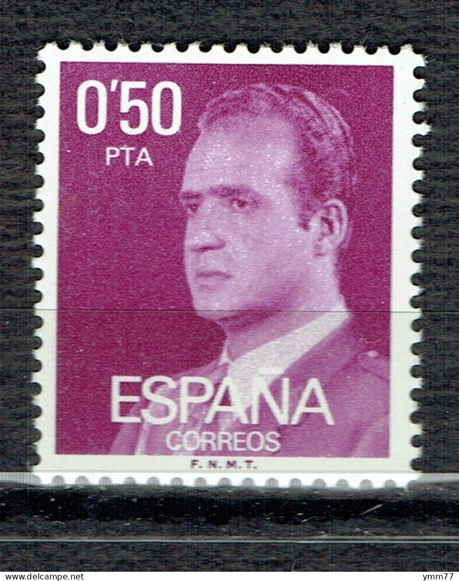 Série Courante : Roi Juan Carlos 1er - Unused Stamps