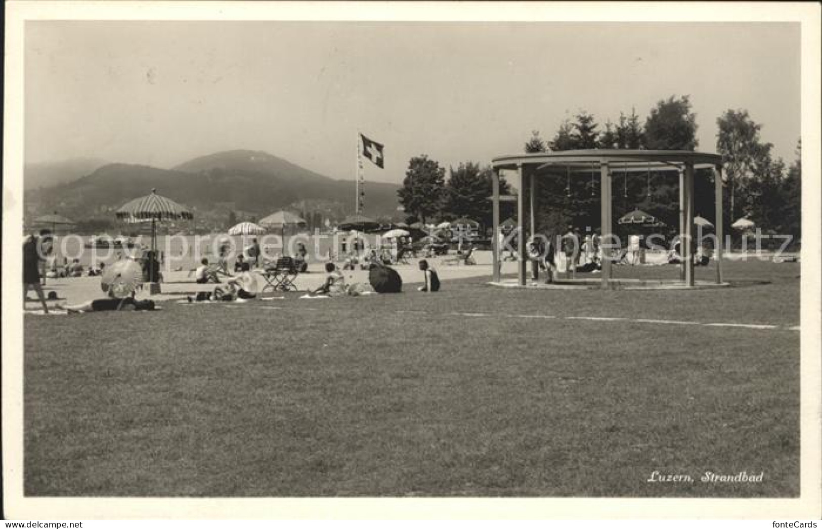 12020813 Luzern LU Strandbad Vierwaldstaettersee Luzern - Sonstige & Ohne Zuordnung