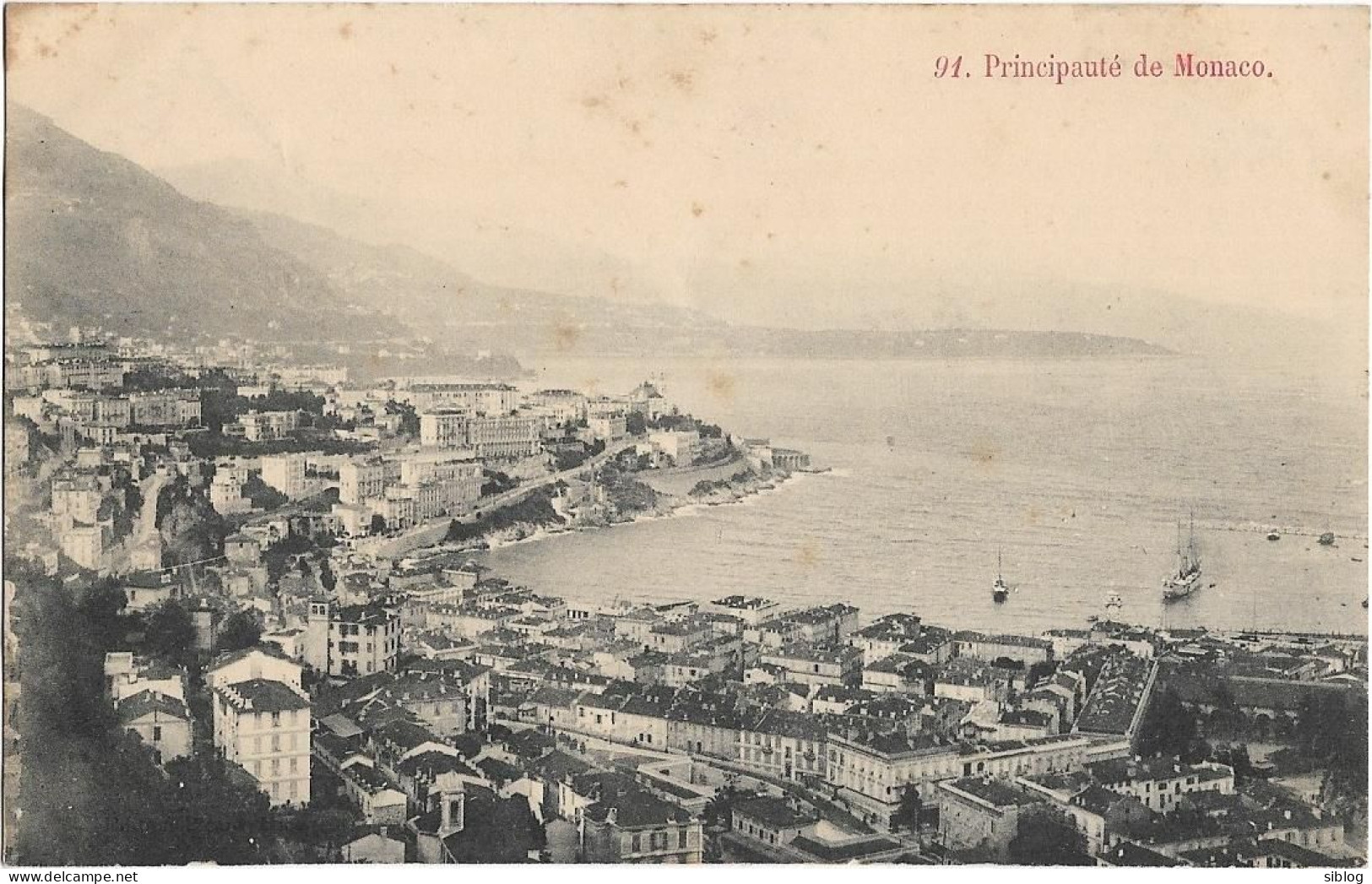 CPA - Principauté De MONACO - Monte-Carlo