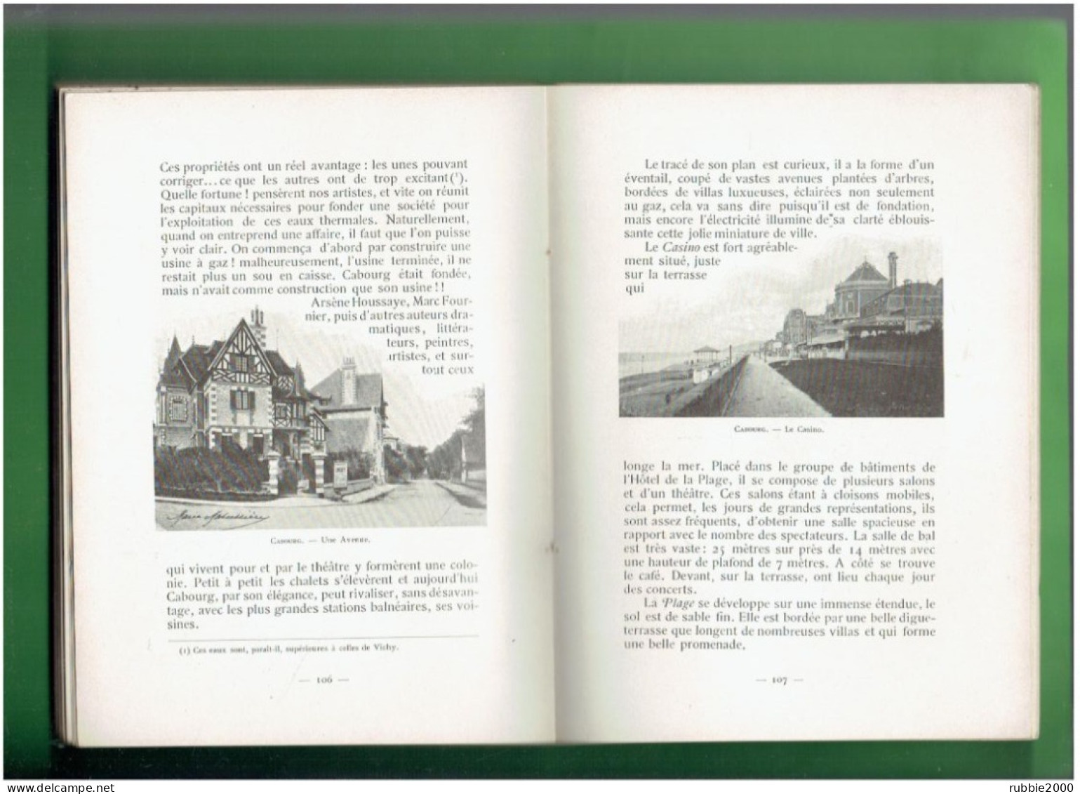 LA COTE NORMANDE DE HONFLEUR A OUISTREHAM VERS 1910 GEORGES LANQUEST PHOTOS DE MARIE MATUSSIERE - Normandië