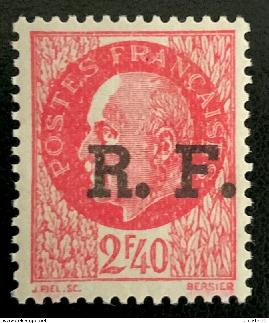 1944 FRANCE N 12 TIMBRE DE LA LIBÉRATION MARÉCHAL PETAIN - NEUF* - Neufs