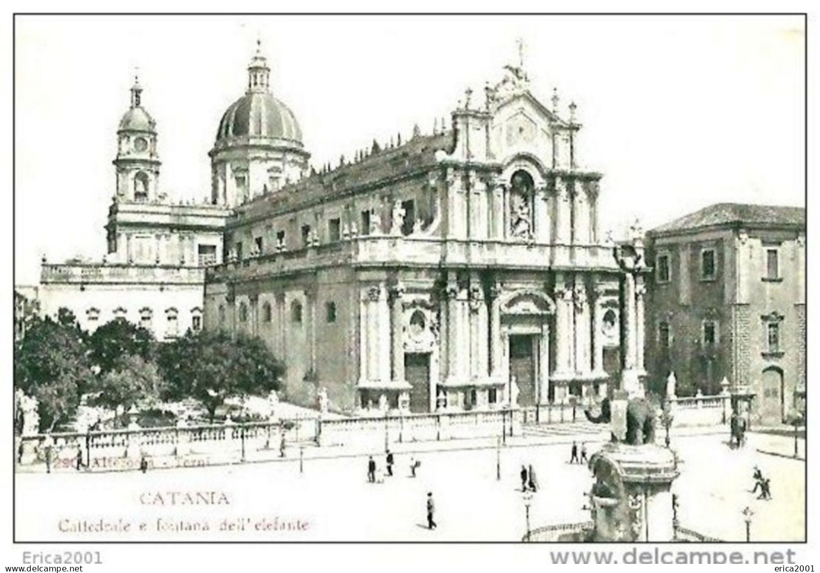 Catania. Cattedrale E Fontana Dell' Elefante ; - Catania