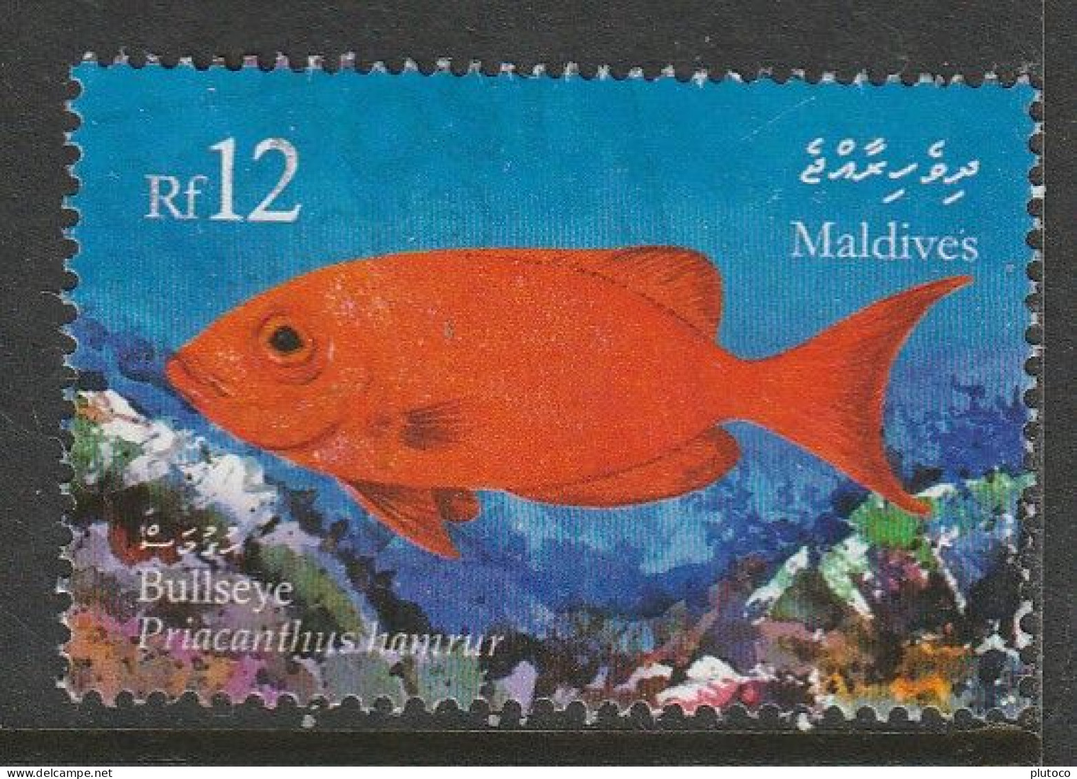 MALDIVAS, USED STAMP, OBLITERÉ, SELLO USADO - Maldiven (1965-...)