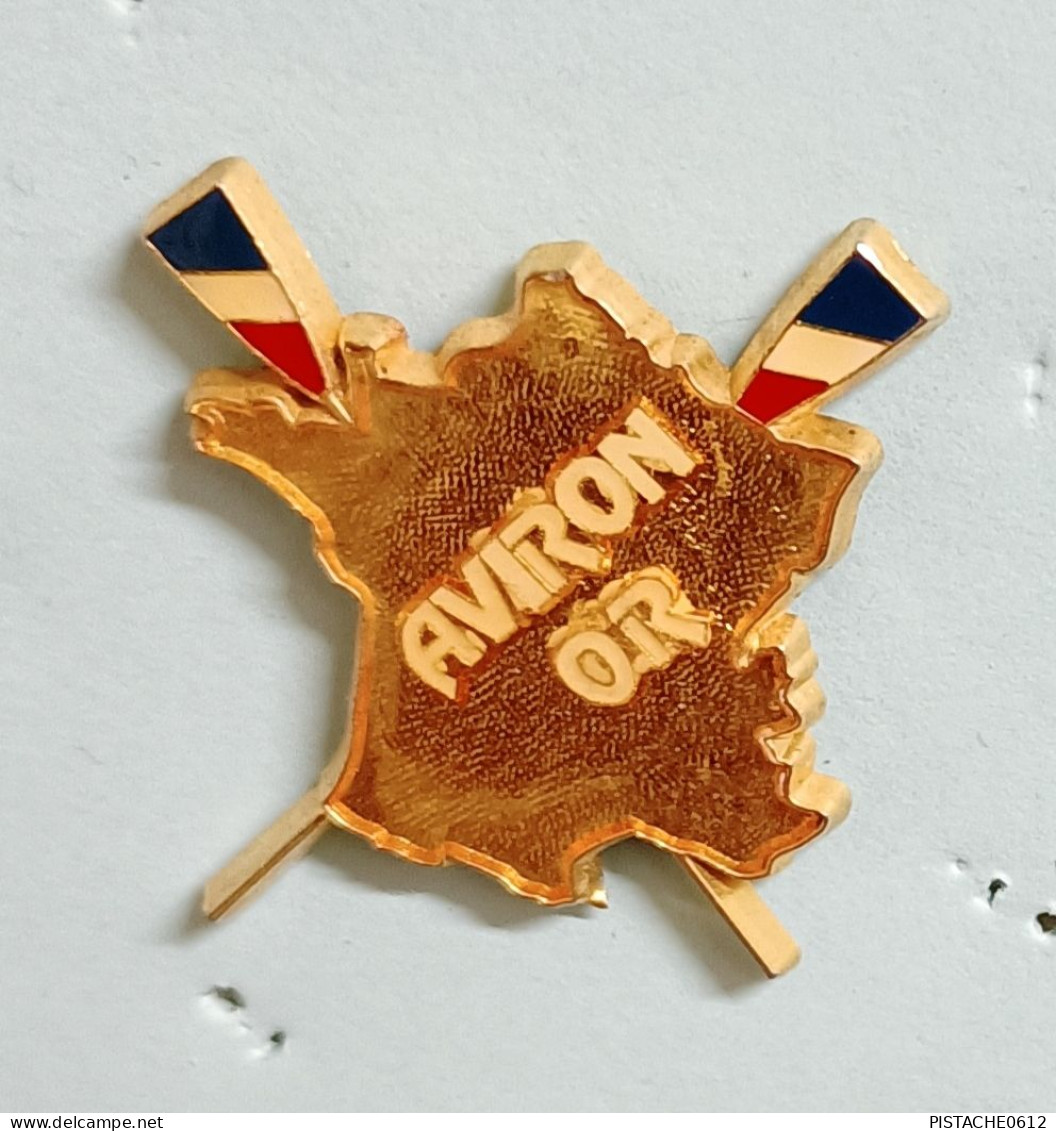 Pin's Aviron Or France - Aviron