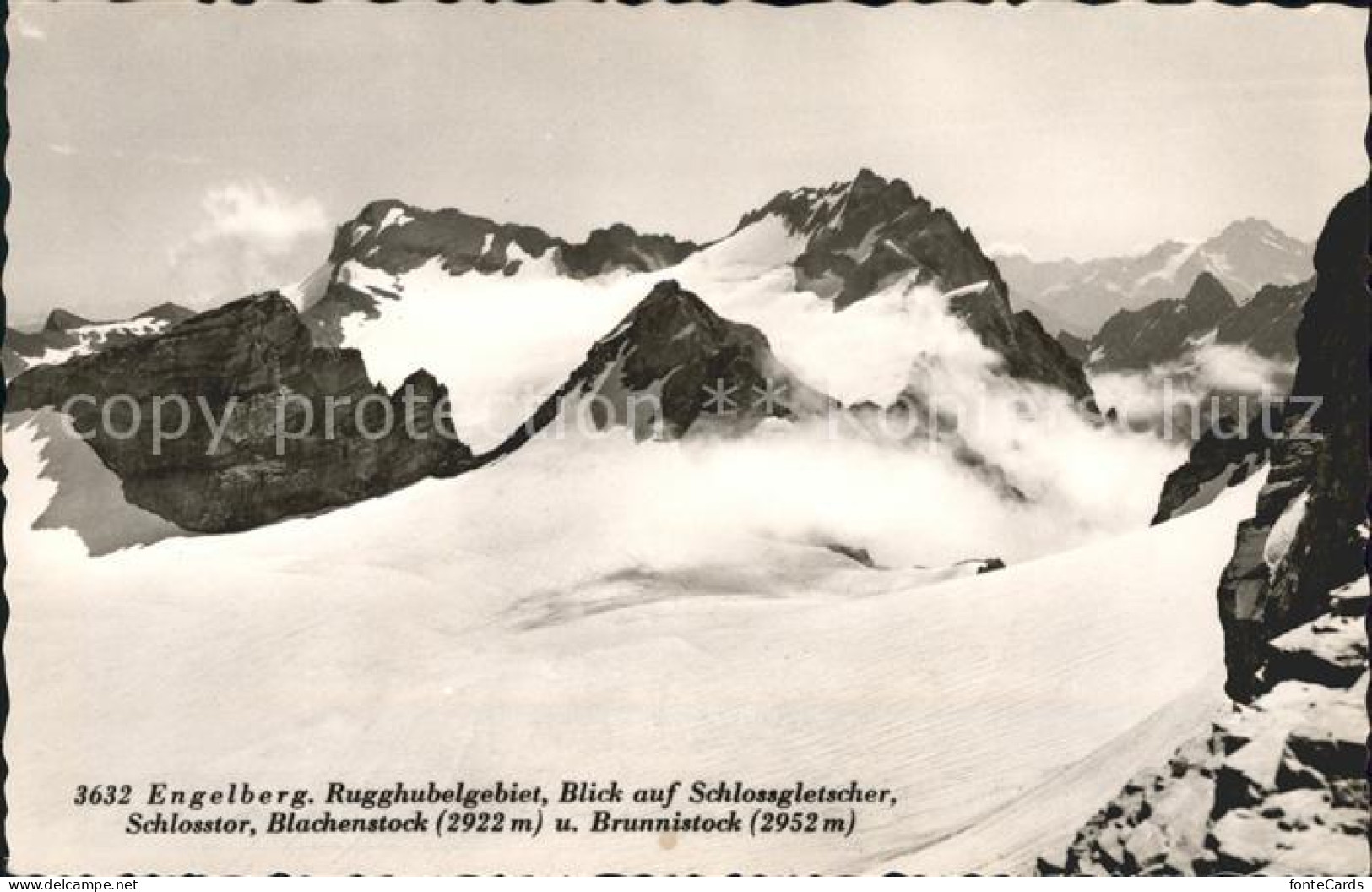 12019751 Engelberg OW Rugghubelgebiet Gletscher Gebirgspanorama Engelberg - Autres & Non Classés