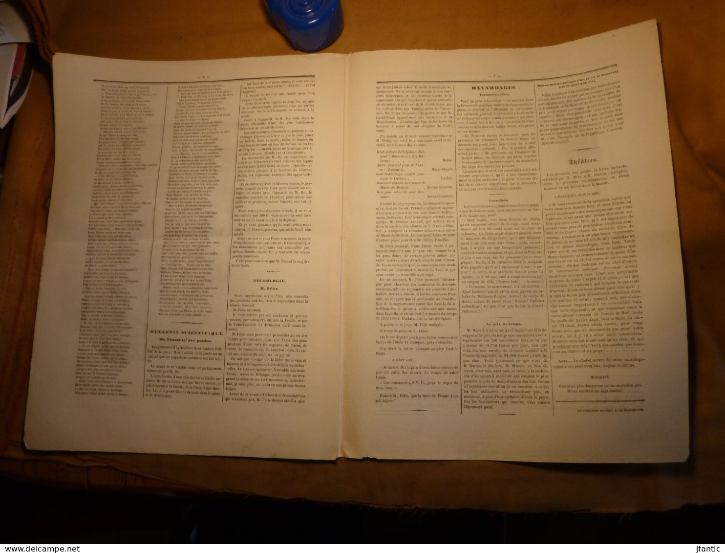 Le Caricaturiste, Revue Drolatique Du Dimanche, 1 ère Année N°25, Dimanche 18 Novembre 1849. L'hydre Du Socialisme. - Zonder Classificatie