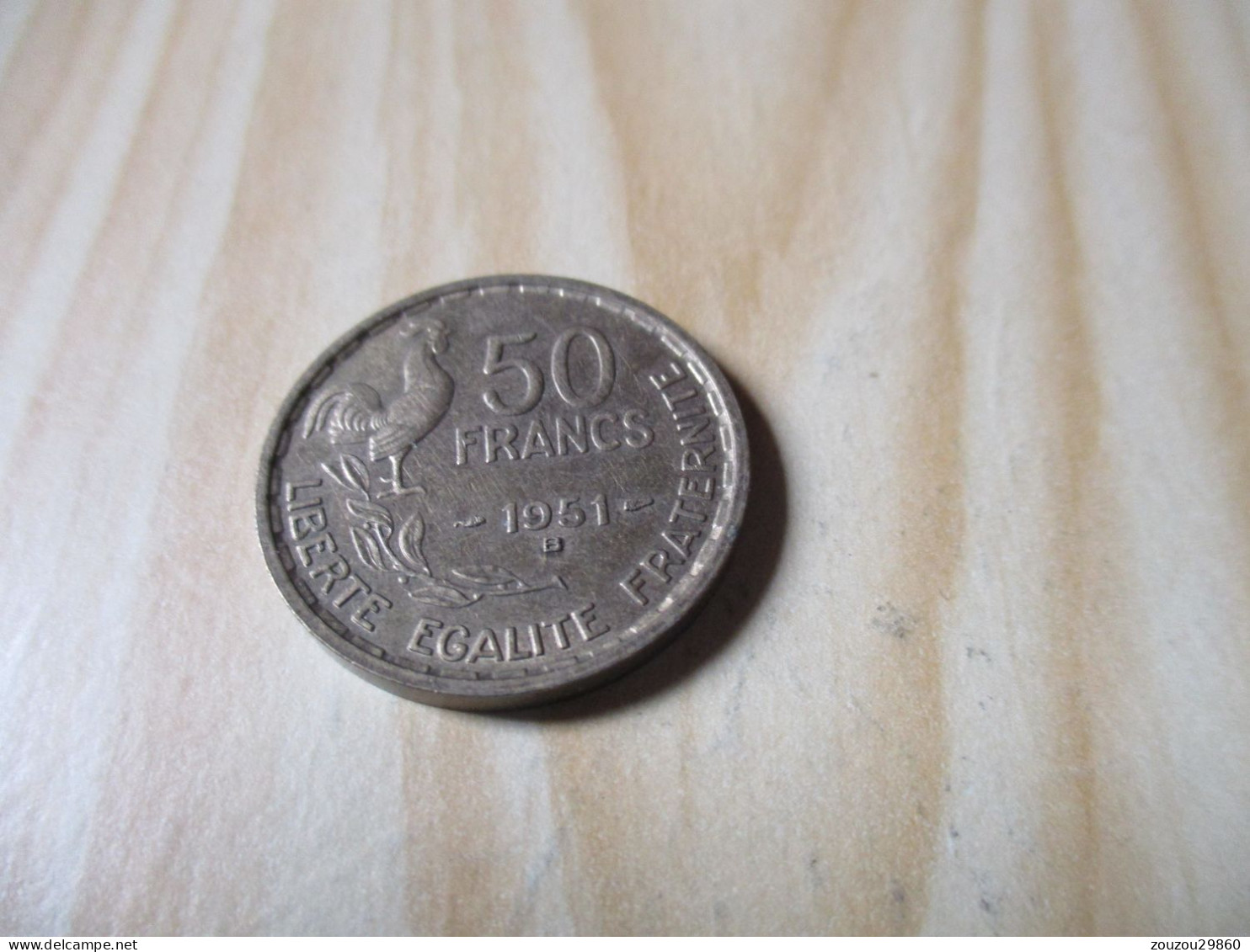 France - 50 Francs Guiraud 1951 B.N°662. - 50 Francs