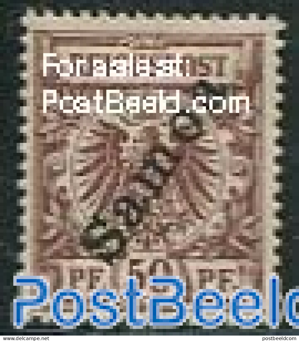 Germany, Colonies 1900 50pf, Samoa, Stamp Out Of Set, Unused (hinged) - Sonstige & Ohne Zuordnung