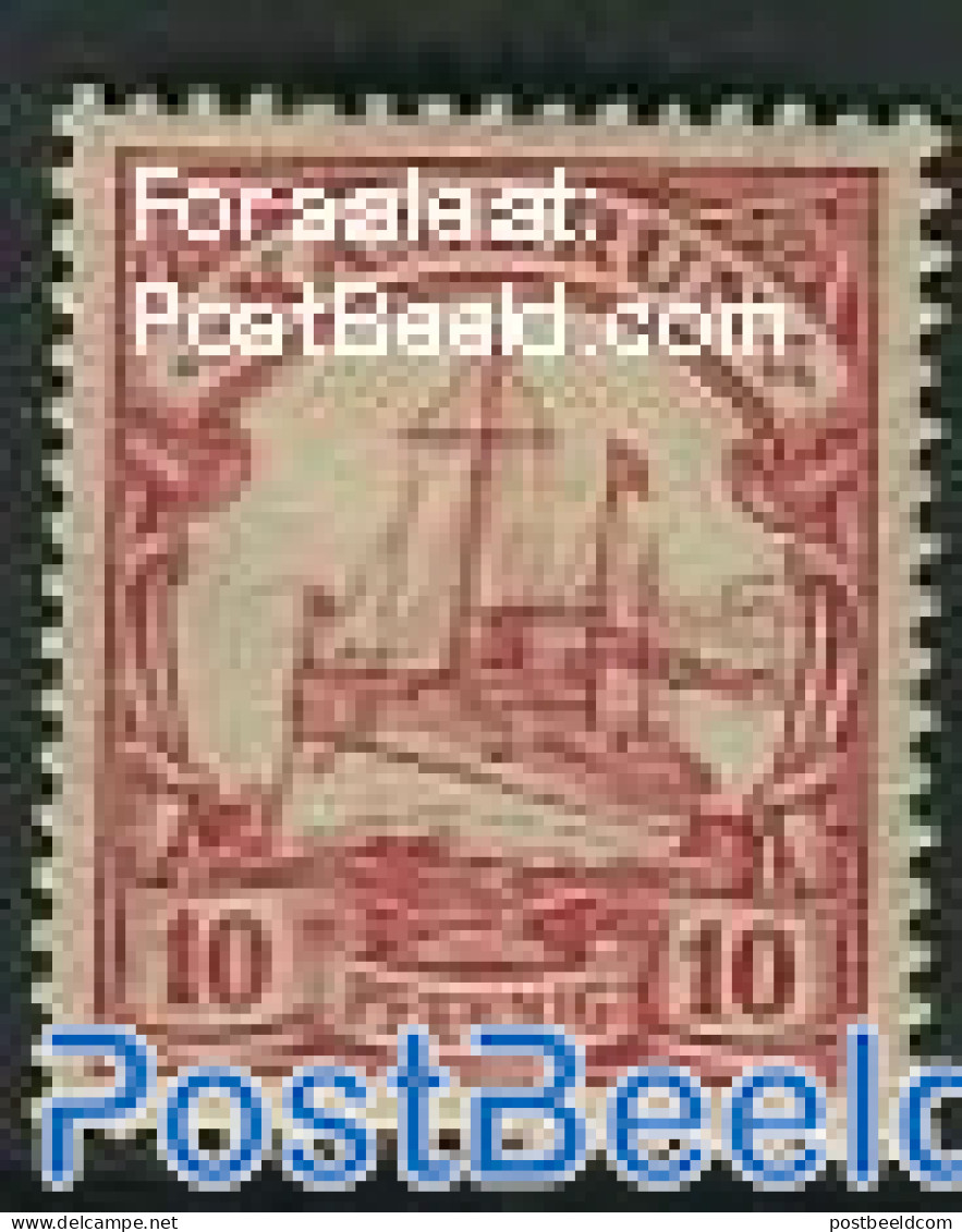 Germany, Colonies 1900 Kamerun, 10Pf, Stamp Out Of Set, Unused (hinged), Transport - Ships And Boats - Schiffe