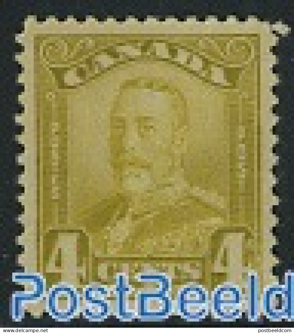Canada 1928 4c, Stamp Out Of Set, Unused (hinged) - Unused Stamps