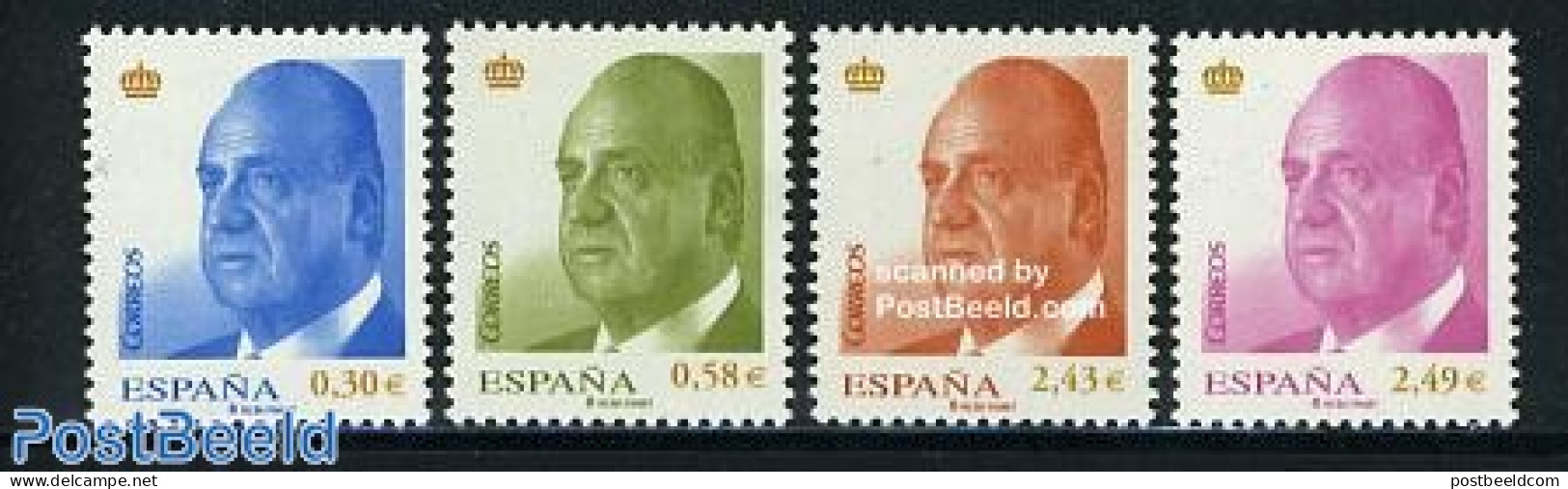Spain 2007 Definitives, King 4v, Mint NH - Ongebruikt
