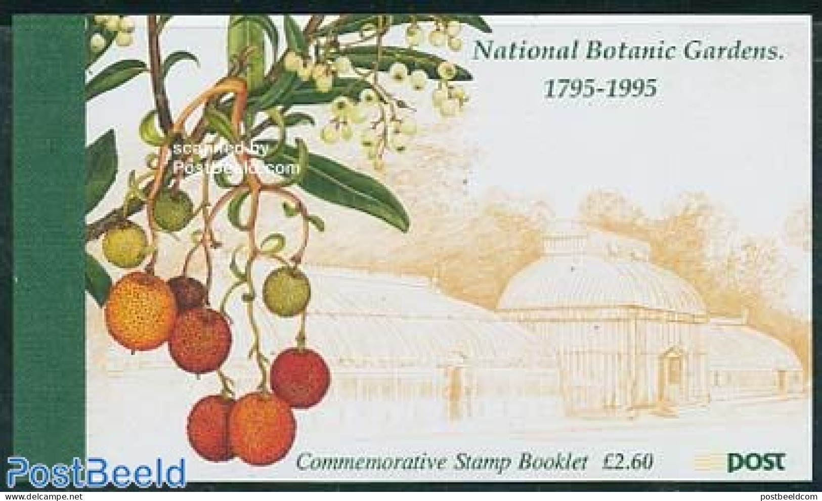 Ireland 1995 Botanic Garden Booklet, Mint NH, Nature - Flowers & Plants - Gardens - Stamp Booklets - Unused Stamps