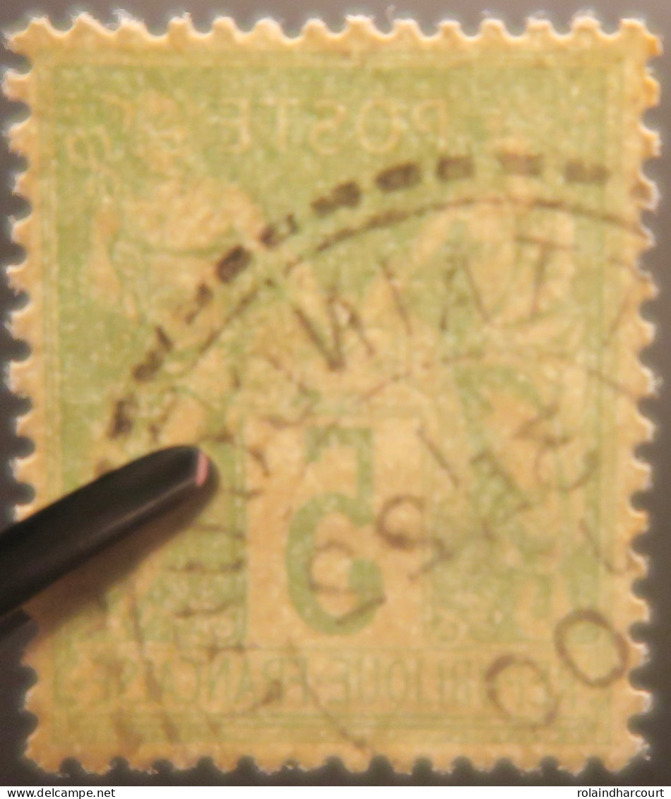 R1311/3059 - FRANCE - SAGE TYPE I N°102 Avec CàD Perlé Du 22 JANVIER 1900 - 1876-1878 Sage (Tipo I)
