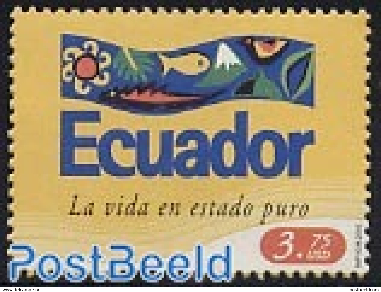 Ecuador 2005 Pure Life 1v, Mint NH, Nature - Birds - Fish - Poissons