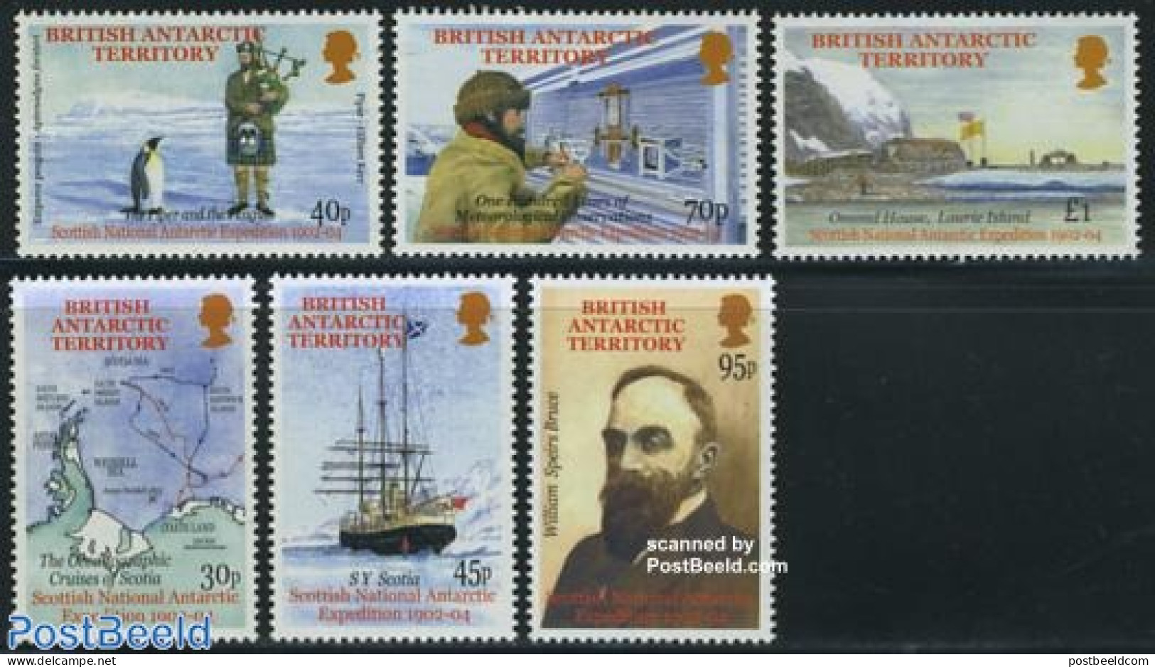 British Antarctica 2002 Antarctic Expedition 6v, Mint NH, History - Nature - Performance Art - Science - Transport - V.. - Erforscher