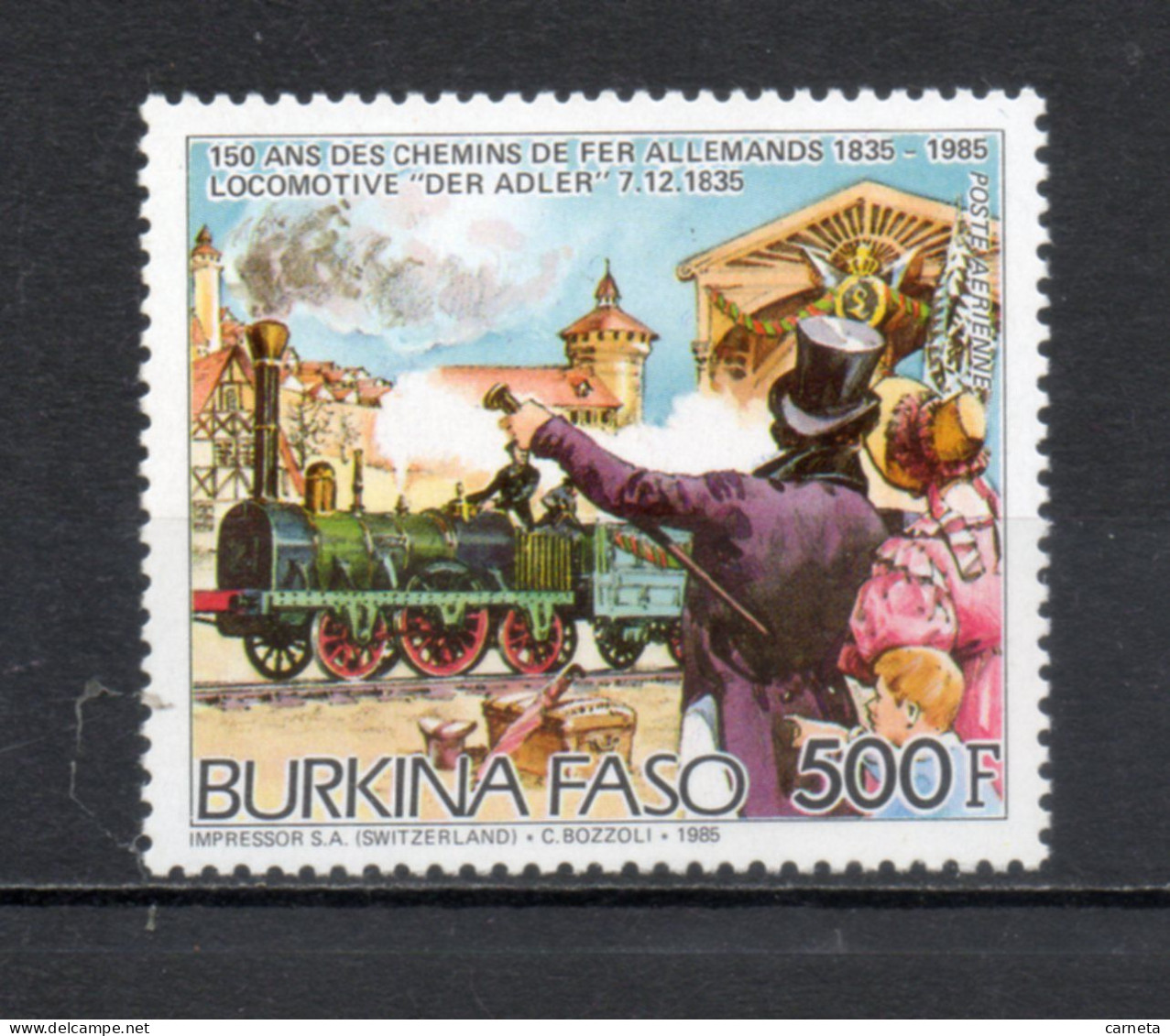 BURKINA FASO  PA  N° 319     NEUF SANS CHARNIERE  COTE  5.00€    TRAIN - Burkina Faso (1984-...)