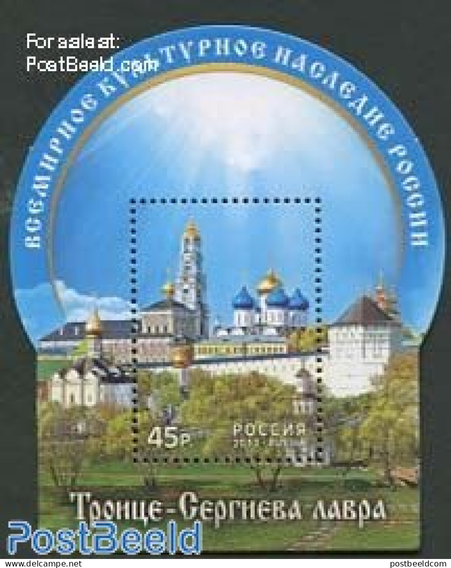 Russia 2012 World Heritage S/s, Mint NH, History - Religion - World Heritage - Churches, Temples, Mosques, Synagogues - Kerken En Kathedralen