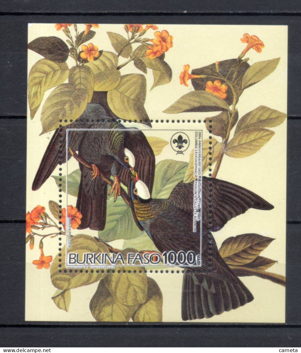 BURKINA FASO  BLOC  N° 29     NEUF SANS CHARNIERE  COTE  12.00€    OISEAUX ANIMAUX FAUNE - Burkina Faso (1984-...)