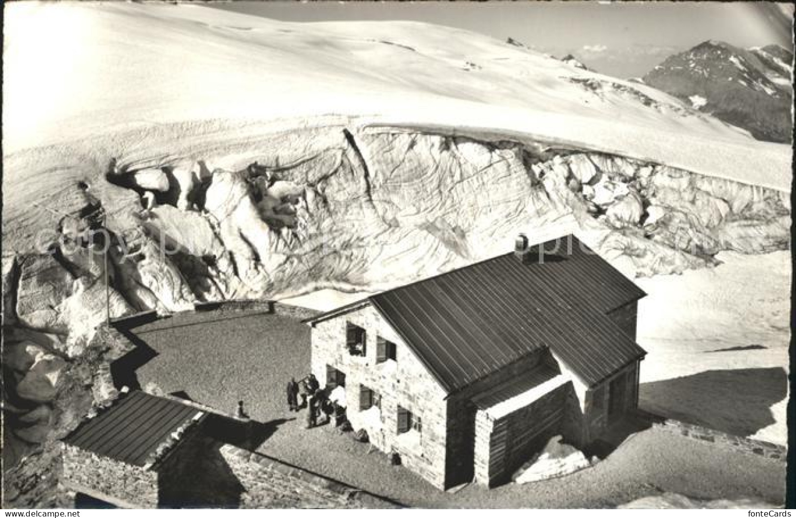 12018672 Mutthornhuette Petersgrat Und Balmhorn Berghaus Berner Alpen Mutthornhu - Sonstige & Ohne Zuordnung