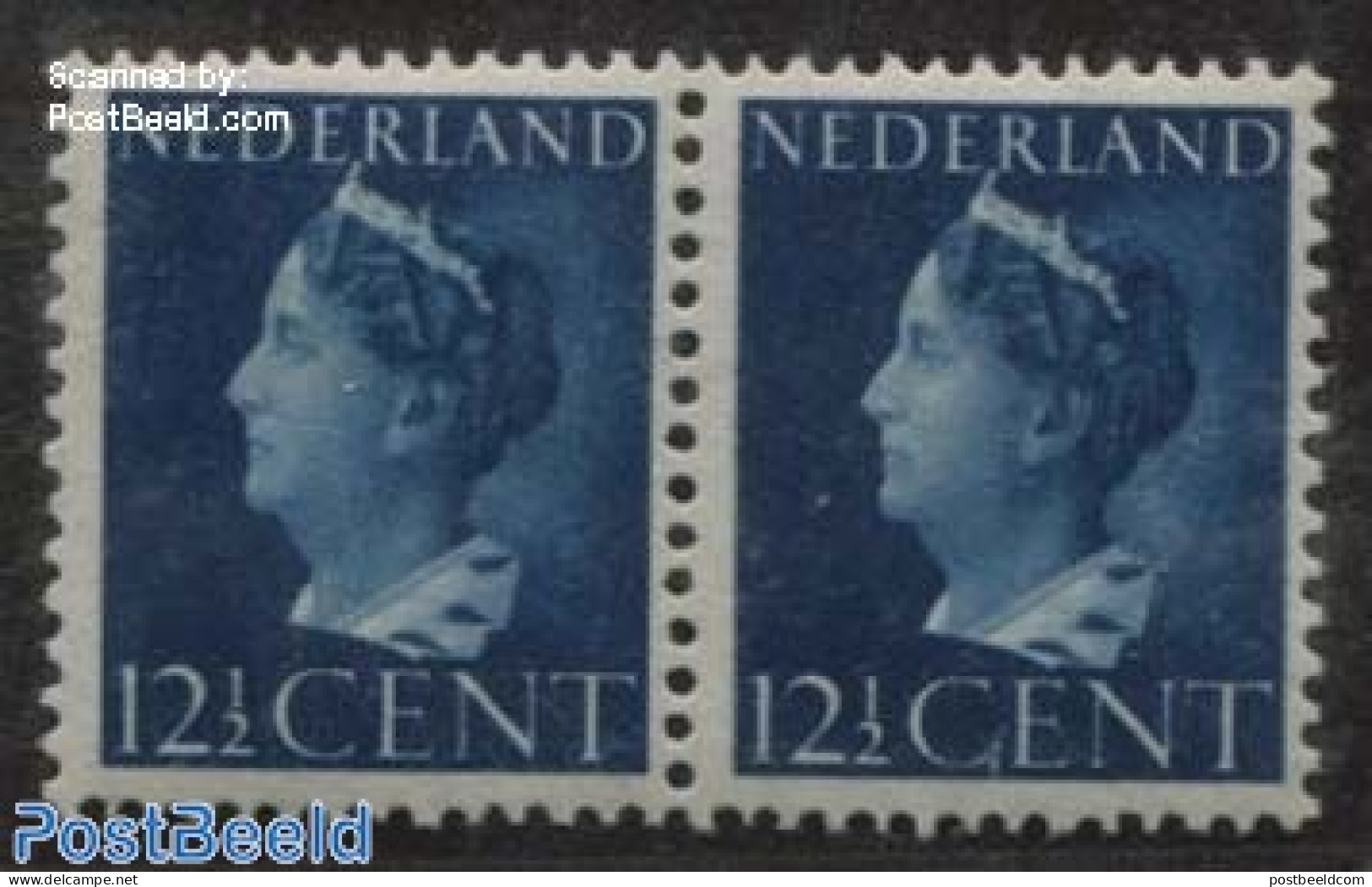 Netherlands 1940 12.5 Gent In Stead Of Cent, Mint NH - Ungebraucht
