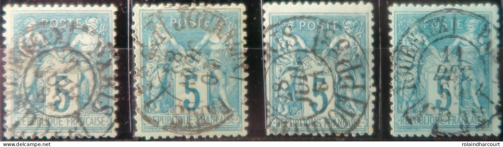 R1311/3061 - FRANCE - SAGE TYPE II N°75 Avec CàD PARIS JOURNAUX PP - 1876-1898 Sage (Type II)