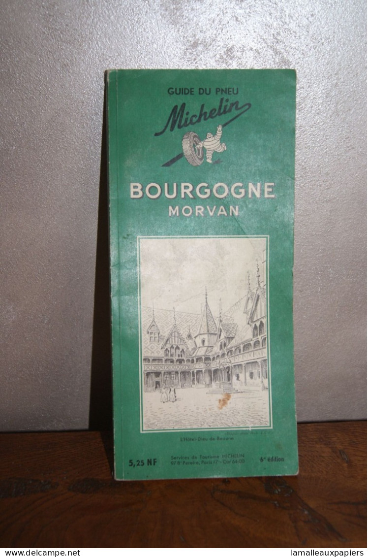 Bourgogne Morvan 1961 (guide Vert) - Michelin (guide)