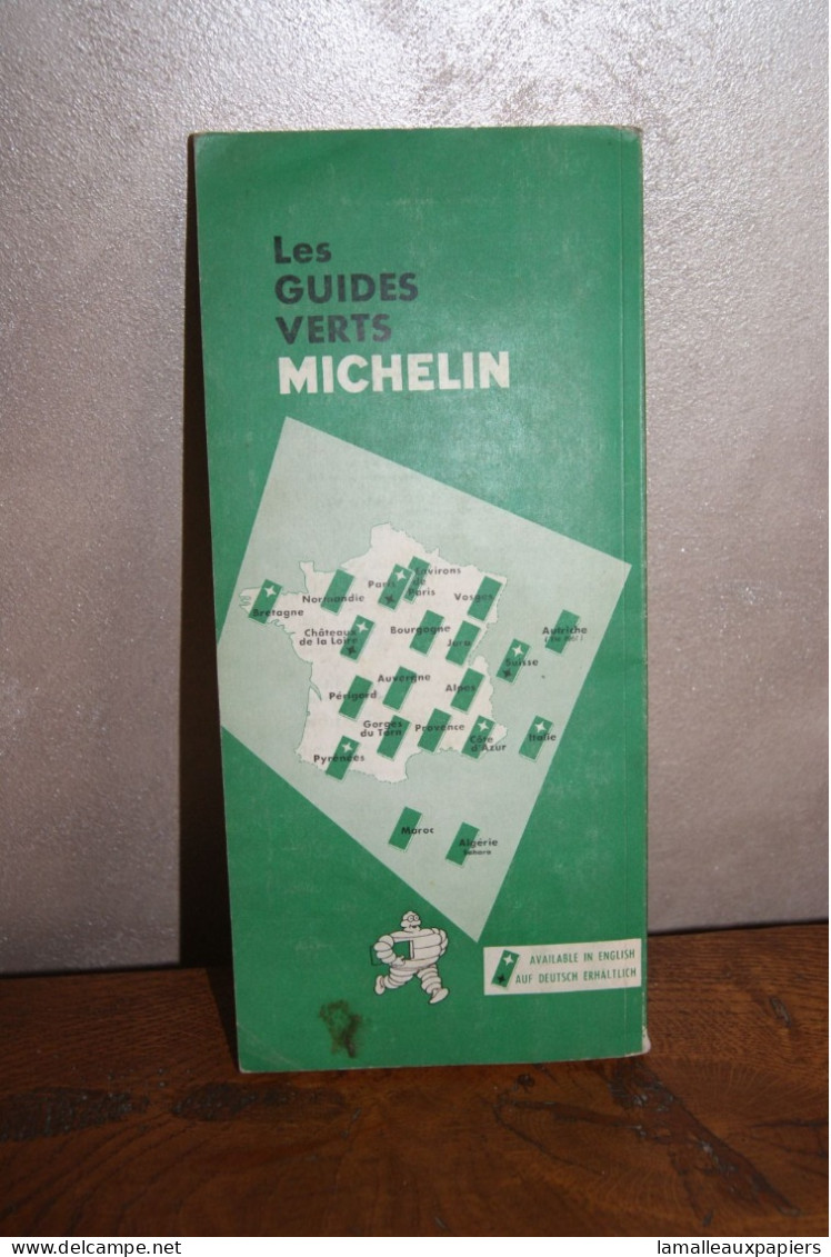 Bourgogne Morvan 1961 (guide Vert) - Michelin-Führer