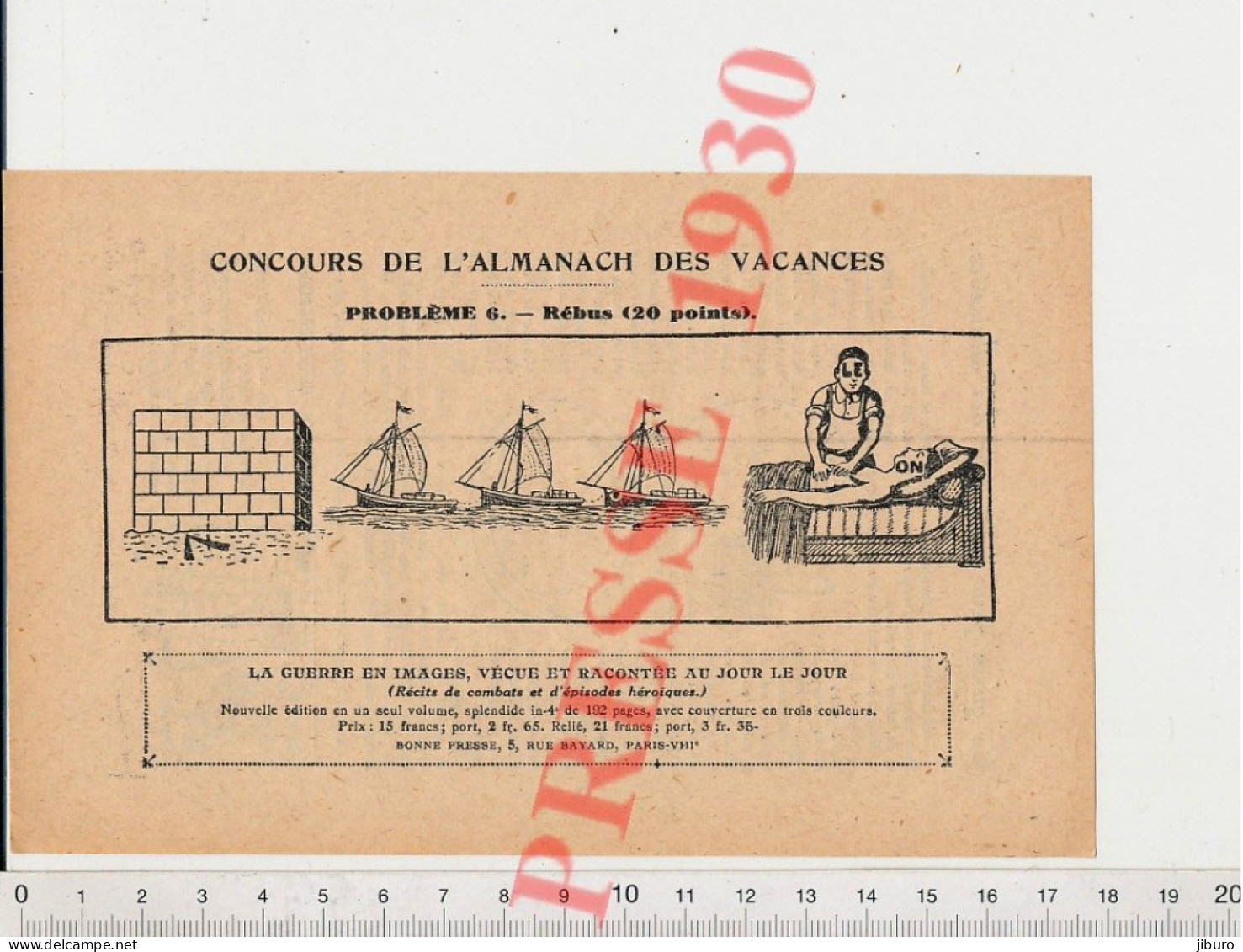 2 Vues 1930 Panier Fabriqué Avec Des Allumettes Corbeille Fabrication + Humour Illettrisme Armée + Rébus Sans Réponse - Non Classés