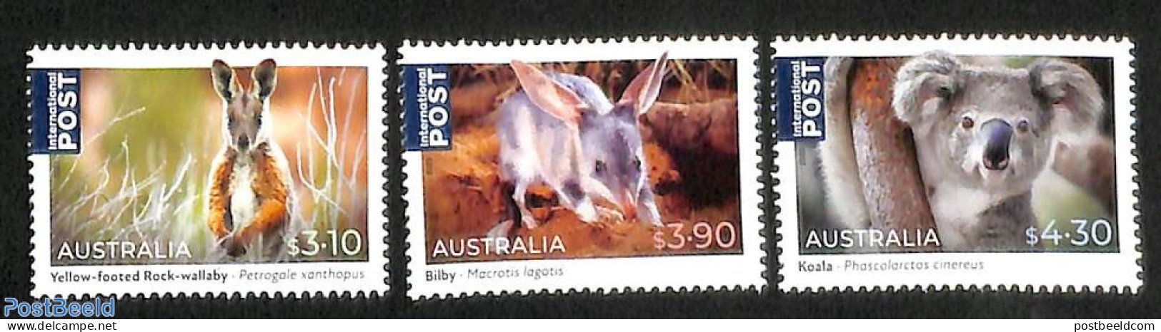 Australia 2023 Animals 3v, Mint NH, Nature - Animals (others & Mixed) - Neufs